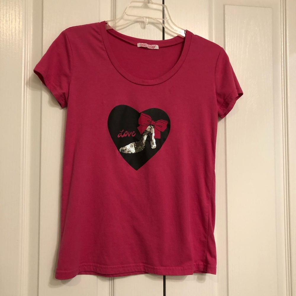Emme Jordan Pink Tee Shirt